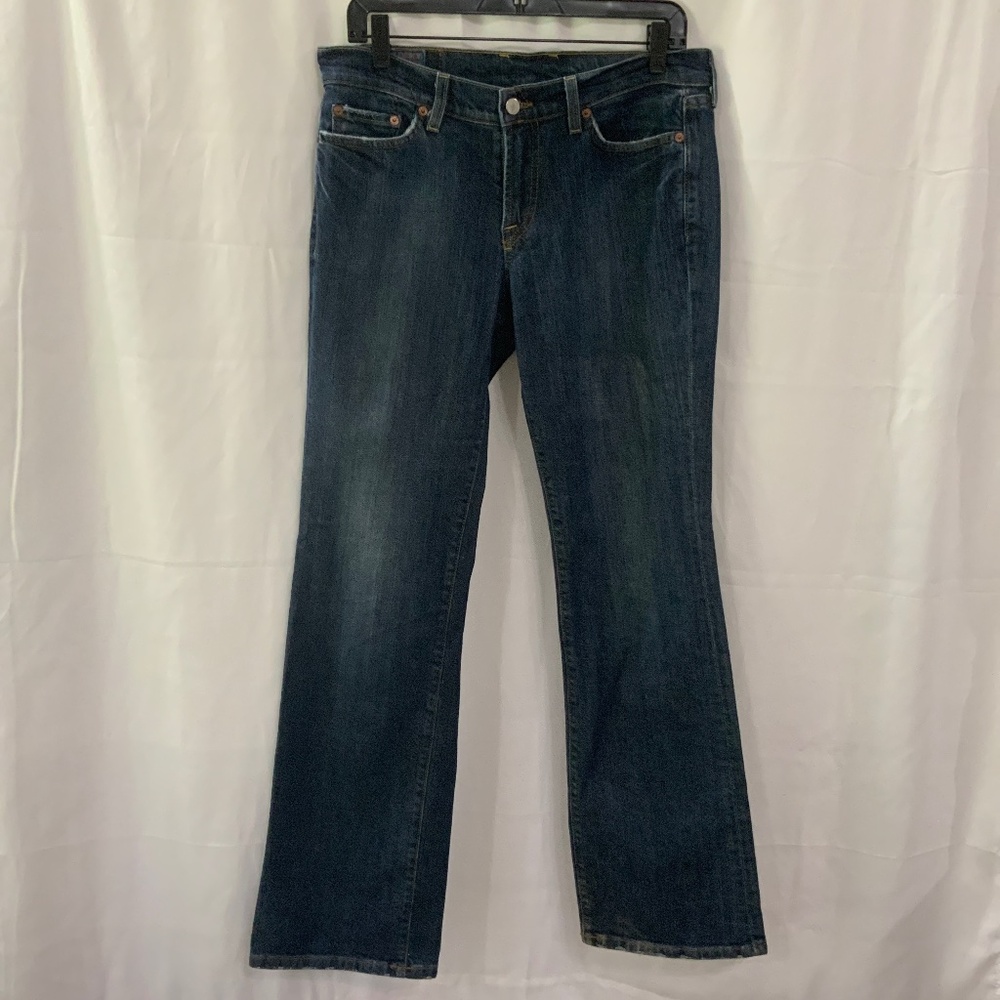 Lucky Brand Womens Medium Wash Classic Bootleg Jeans size 8 Pre-owned